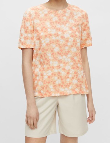 Bluza Pieces, portocaliu, L