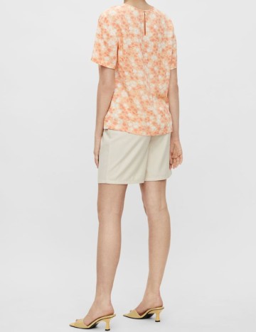 Bluza Pieces, portocaliu, L