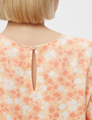 Bluza Pieces, portocaliu, L