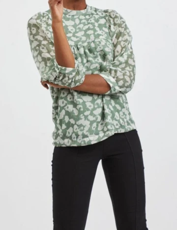 Bluza Vila, verde, 40