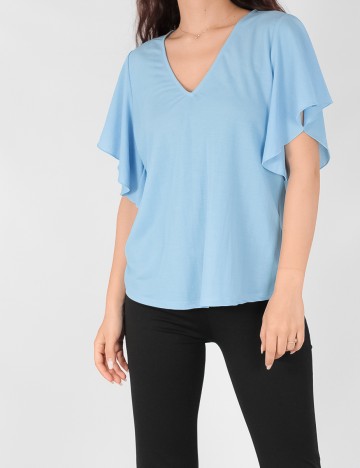 Bluza Vero Moda, bleu, M