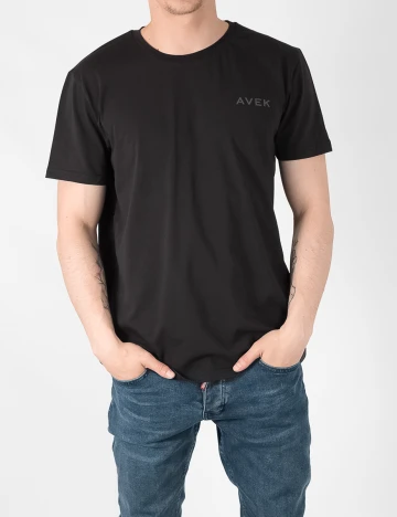 Tricou AVEK, negru, XS