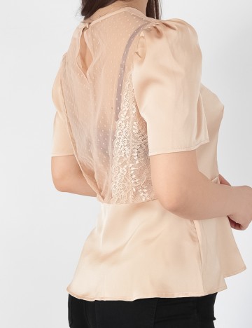 Bluza Vila, crem, 38