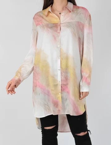Camasa Oversize Only, mix culori, 38 Mix culori