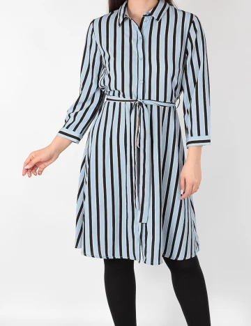 Rochie Pieces, albastru, M