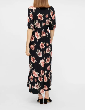 Rochie Pieces, negru, XS