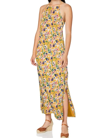 Rochie lunga Pieces, galben, L Galben