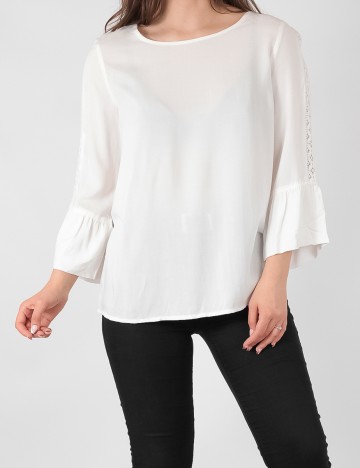 Bluza Vero Moda, alb, M