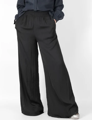 Pantaloni Zara, negru, XS