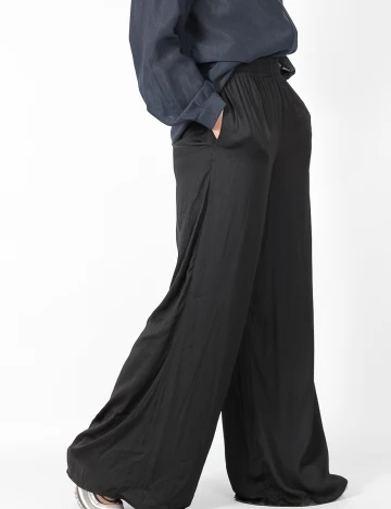 Pantaloni Zara, negru, XS