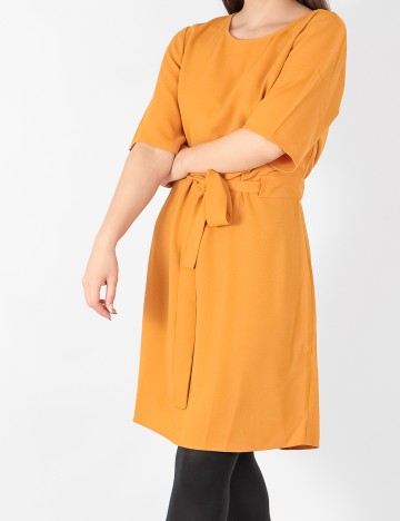 Rochie scurta Vila, portocaliu, 42