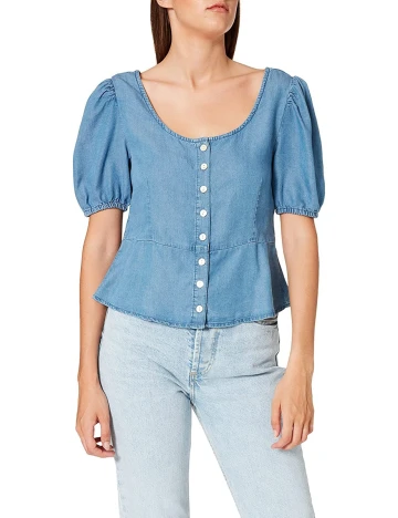 Bluza Only, albastru, M