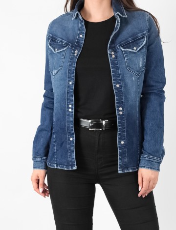 Jacheta Only, albastru, M