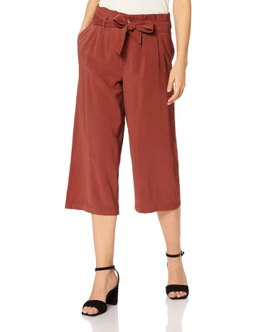 Pantaloni Only, caramiziu, S Maro