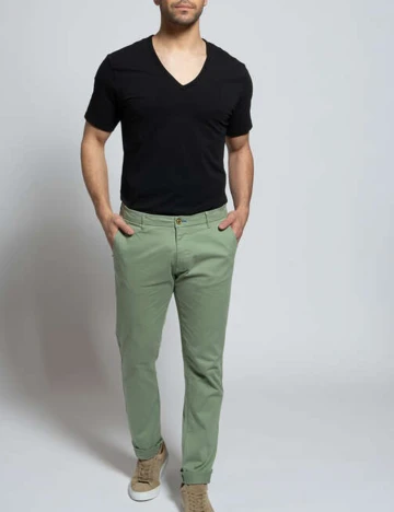 Pantaloni N.Z.A NEW ZEALAND AUCKLAND, verde, W31/L34