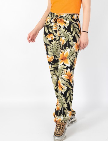 Pantaloni Object, floral, 38