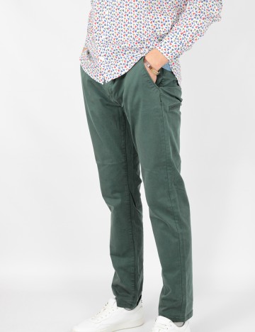 Pantaloni N.Z.A NEW ZEALAND AUCKLAND, verde inchis, W29/L34