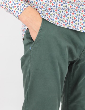 Pantaloni N.Z.A NEW ZEALAND AUCKLAND, verde inchis, W29/L34