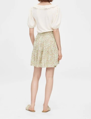 Fusta Pieces, verde, XL