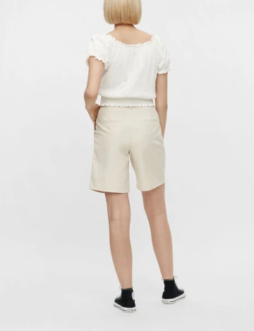 Pantaloni scurti Pieces, bej, XS