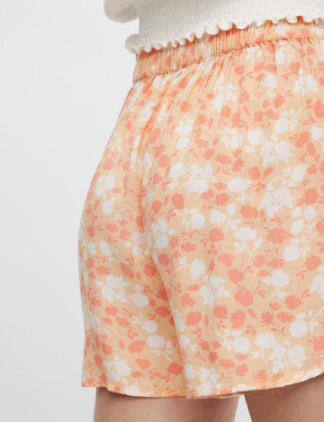 Pantaloni scurti Pieces, portocaliu, L