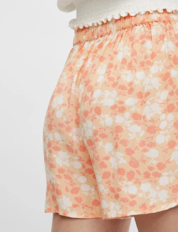 Pantaloni scurti Pieces, portocaliu, L