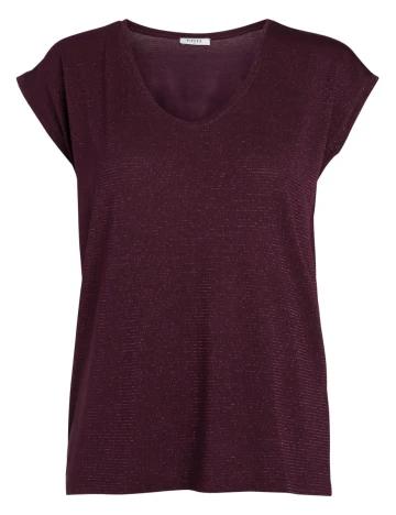 Tricou Pieces, mov, M