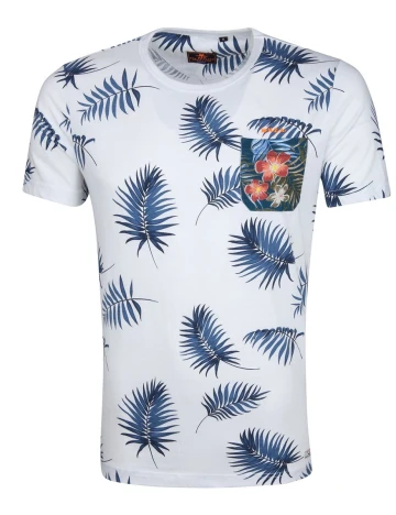 Tricou N.Z.A NEW ZEALAND AUCKLAND, alb, M Alb