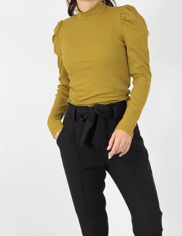 Bluza Pieces, kaki, XS