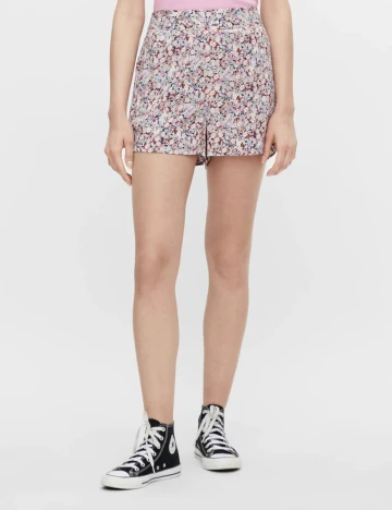 Pantaloni Scurti Pieces, floral, S