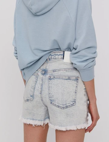 Pantaloni scurti Pieces, albastru, M