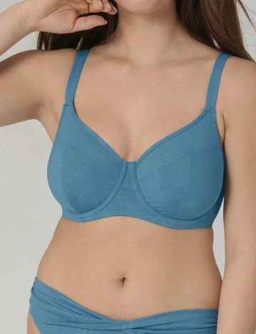 Sutien de baie Triumph, albastru