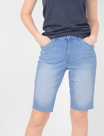 Pantaloni scurti C&A, albastru, 38