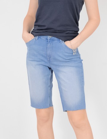 Pantaloni scurti C&A, albastru, 38
