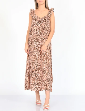 Rochie Jacqueline de Yong, animal print, 36
