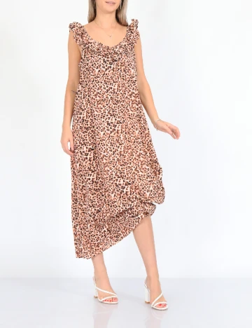 Rochie Jacqueline de Yong, animal print, 36