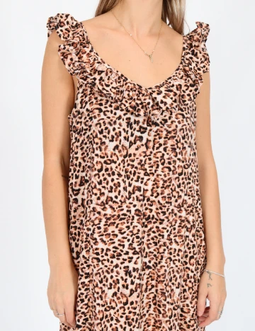Rochie Jacqueline de Yong, animal print, 36