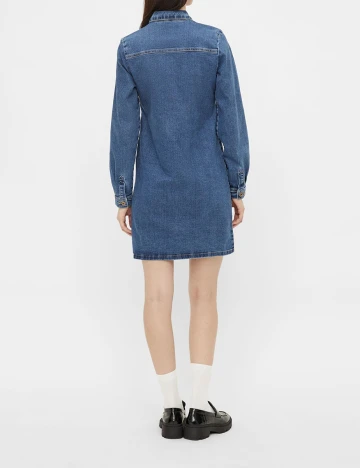 Rochie Pieces, albastru, M Albastru