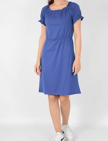 Rochie Pieces, albastru, M Albastru