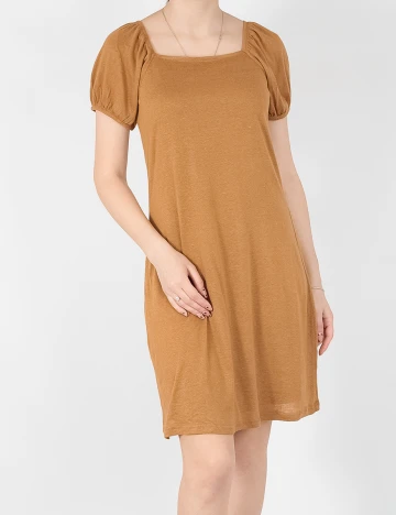 Rochie Pieces, mustar, M Galben