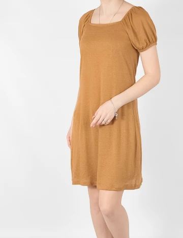 Rochie Pieces, mustar, M Galben