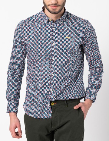 Camasa N.Z.A NEW ZEALAND AUCKLAND, mix culori, M