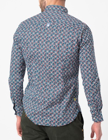 Camasa N.Z.A NEW ZEALAND AUCKLAND, mix culori, M