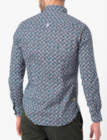 Camasa N.Z.A NEW ZEALAND AUCKLAND, mix culori, M Mix culori