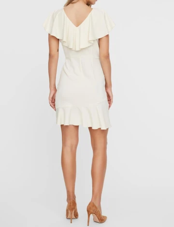 Rochie Vero Moda, ecru, 36 Alb