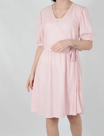 Rochie Vero Moda, roz pal, M Roz