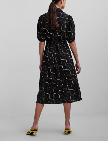 Rochie Pieces, negru, M