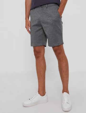 Pantaloni scurti Selected, gri, M