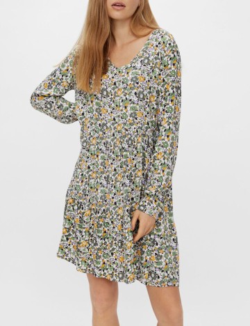 Rochie Pieces, floral, S