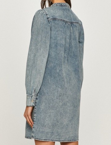 Rochie Jacqueline de Yong, albastru denim, 34